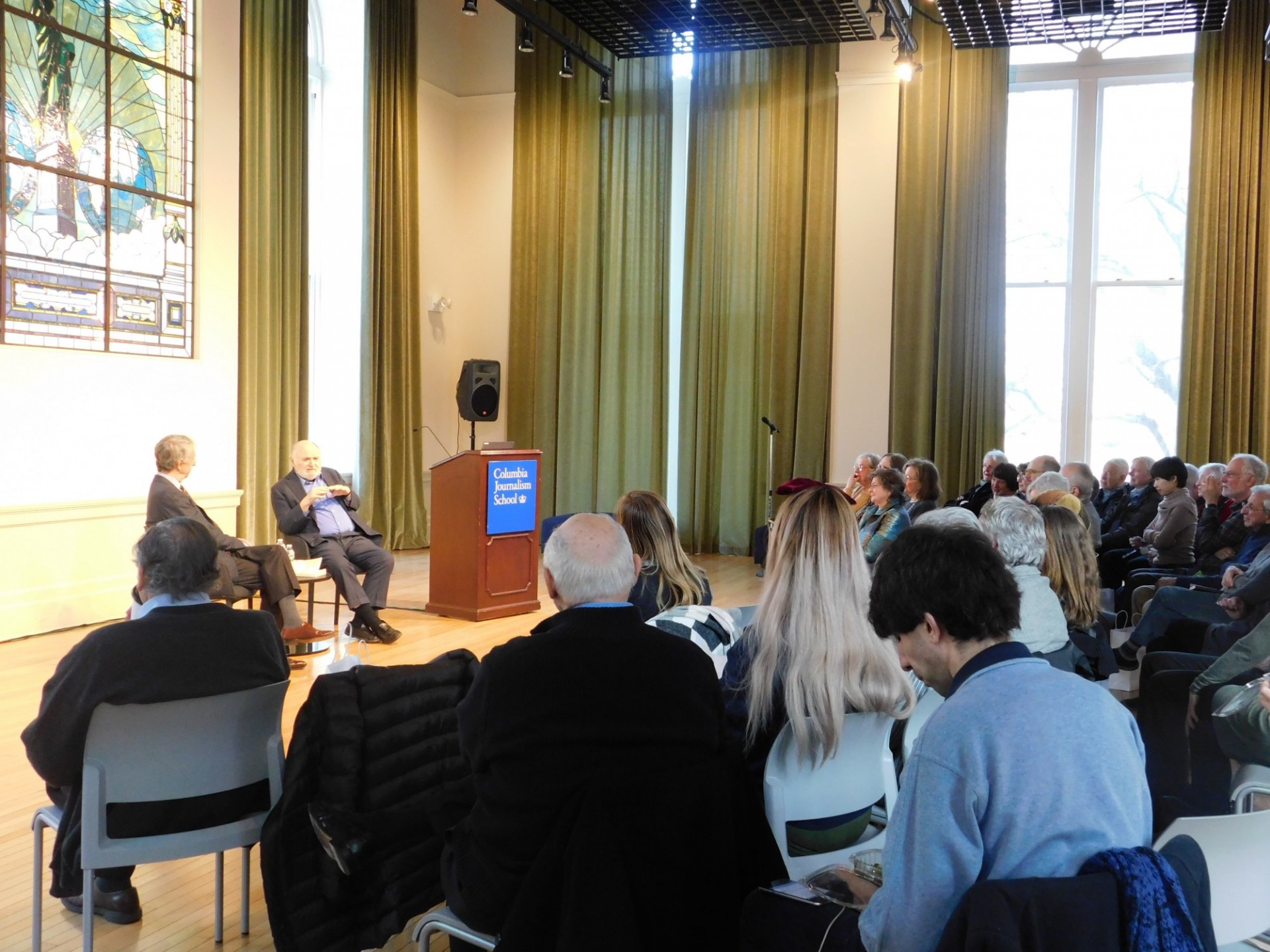 EPIC Conversation at Columbia School of Journalism: Professors Emeritus Victor Navasky and Michael Rosenthal