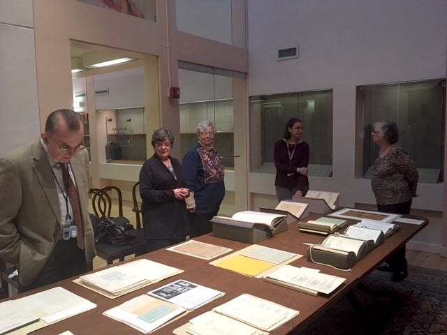 Private Exhibit of Columbia Archives at Columbia Rare Book Library